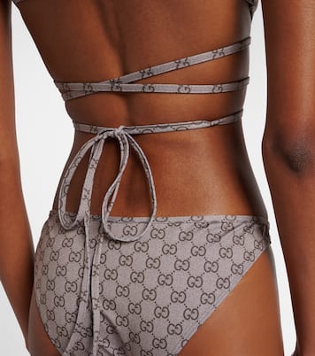 Bikini de jersey con GG | Gucci