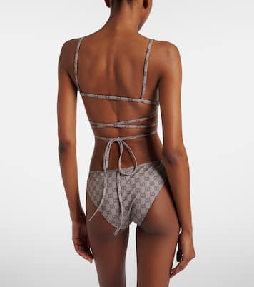 Bikini de jersey con GG | Gucci