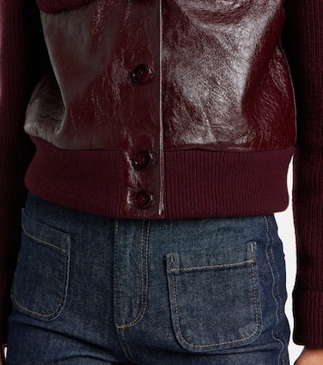 Cropped-Lederjacke It's A Match | Dorothee Schumacher