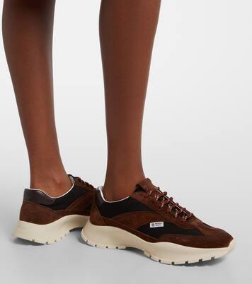 Suede sneakers | Prada