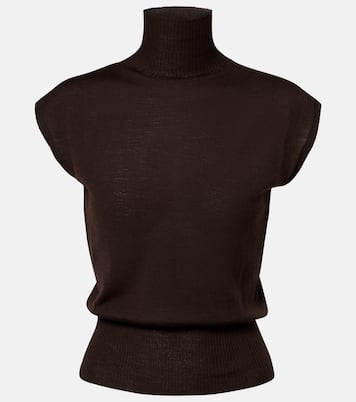 Virgin wool turtleneck sweater | Rick Owens
