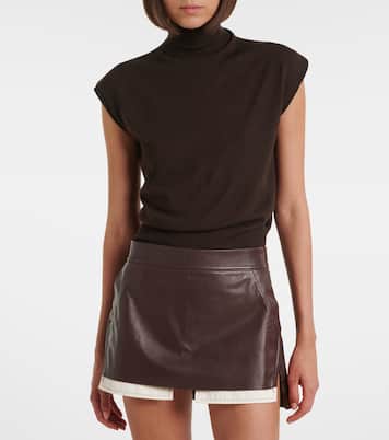 Virgin wool turtleneck sweater | Rick Owens