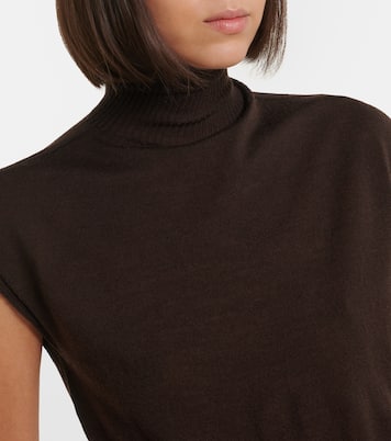 Virgin wool turtleneck sweater | Rick Owens
