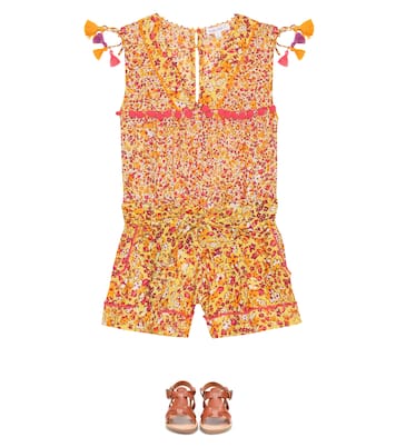 Combi-short Mya imprimée | Poupette St Barth Kids
