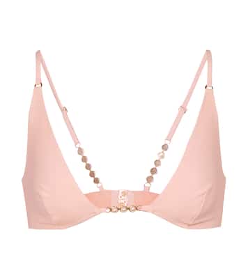Haut de bikini triangle à ornements | Stella McCartney