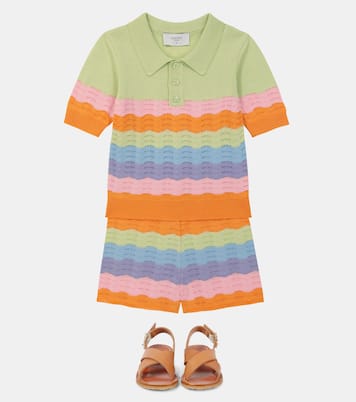 Pointelle cotton shorts | Paade Mode