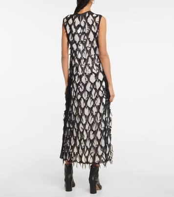 Midikleid aus einem Seidengemisch | Maison Margiela