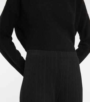 Schlaghose aus Rippstrick | Vince