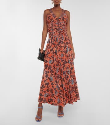 Robe Anya aus Crêpe de Chine aus Seide | Ulla Johnson