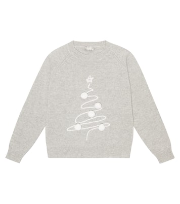 Embroidered wool sweater | Il Gufo