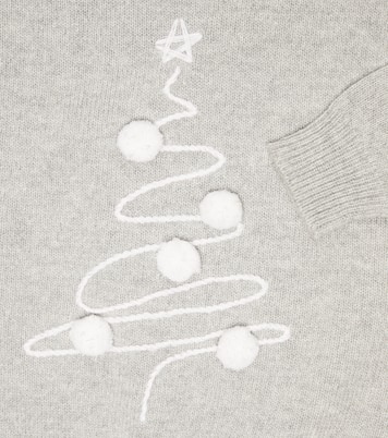 Embroidered wool sweater | Il Gufo