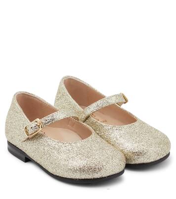 Baby glittered ballet flats | Il Gufo