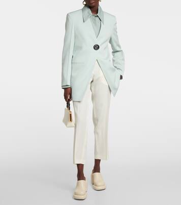 Pantalon droit en laine | Jil Sander