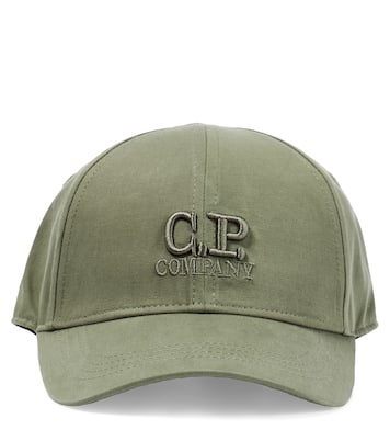 Logo cotton gabardine baseball cap | C.P. Company Kids