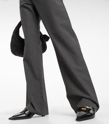 Mid-Rise-Hose aus Schurwolle | Miu Miu