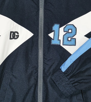 DG appliqué jacket | Dolce&Gabbana Kids