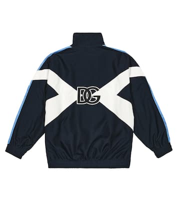 DG appliqué jacket | Dolce&Gabbana Kids