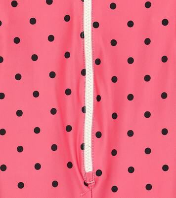 Polka-dot rashguard swimsuit | Mini Rodini
