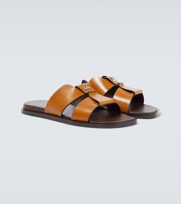 Loubi Be leather sandals | Christian Louboutin