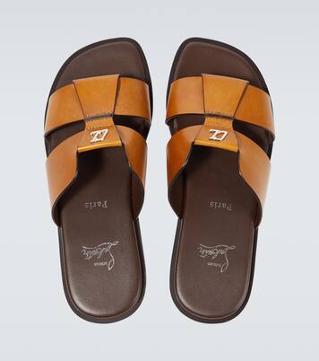 Loubi Be leather sandals | Christian Louboutin