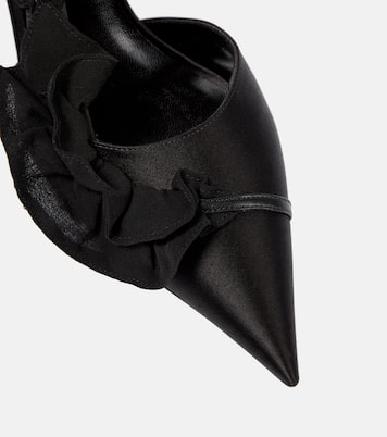 Pumps slingback in raso | Nensi Dojaka