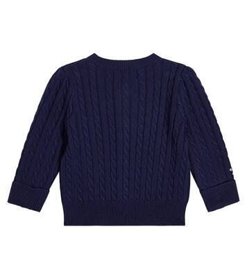 Baby cable-knit cotton cardigan | Polo Ralph Lauren Kids