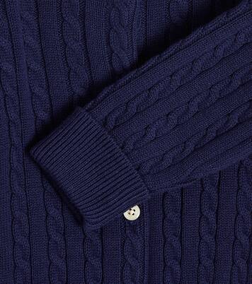 Baby cable-knit cotton cardigan | Polo Ralph Lauren Kids