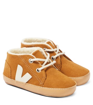 X Bonpoint Baby Schuhe aus Veloursleder | Veja Kids