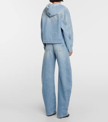 Cropped-Jeansjacke | Alaïa