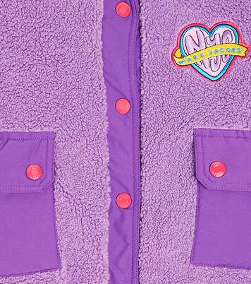 Veste teddy à capuche | Marc Jacobs Kids