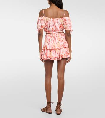 Bedrucktes Cropped-Top Bonny | Poupette St Barth