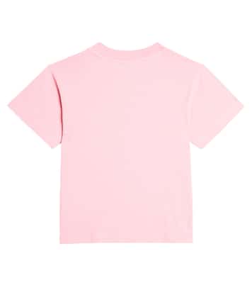 Flames cotton jersey T-shirt | Palm Angels Kids