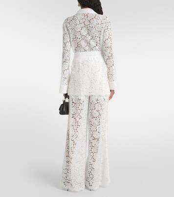 Bow-detail lace jacket | Dolce&Gabbana