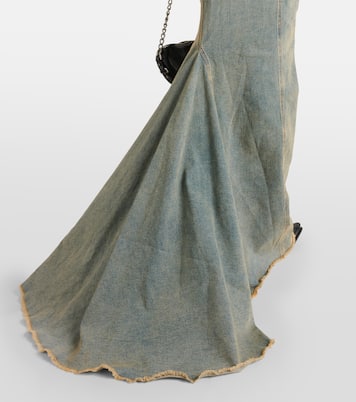 Gonna lunga di jeans Caudal Fin | Entire Studios