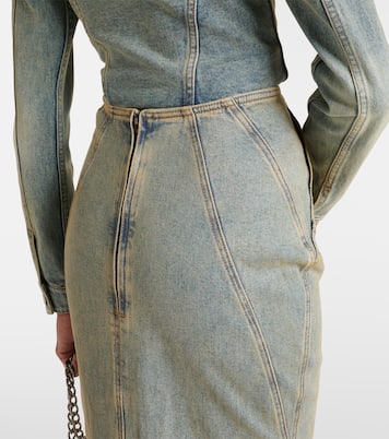 Gonna lunga di jeans Caudal Fin | Entire Studios