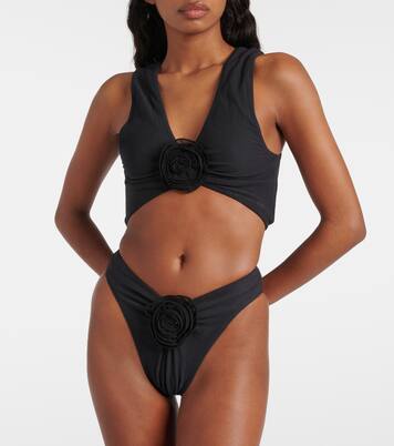 Haut de bikini Rose à fleurs | Same