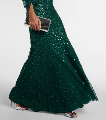 Verzierte Robe aus Tüll | Jenny Packham