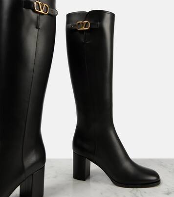 Stiefel VLogo Signature aus Leder | Valentino Garavani