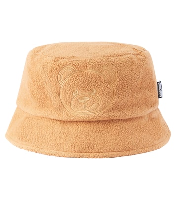 Embroidered fleece bucket hat | Moschino Kids