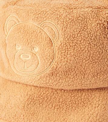 Embroidered fleece bucket hat | Moschino Kids