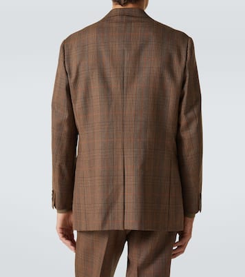 Prince of Wales wool blazer | Auralee