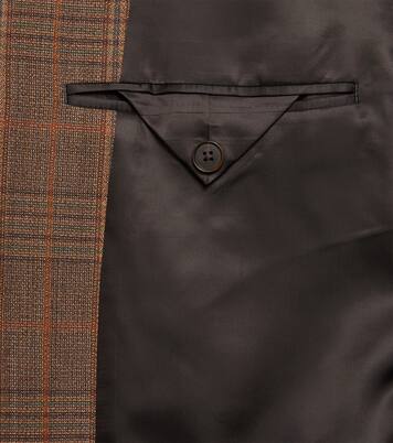 Prince of Wales wool blazer | Auralee