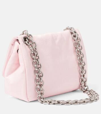 Monaco Mini leather shoulder bag | Balenciaga