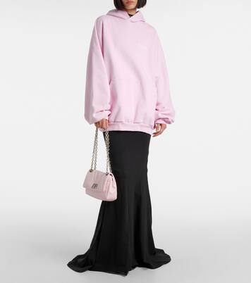 Monaco Mini leather shoulder bag | Balenciaga