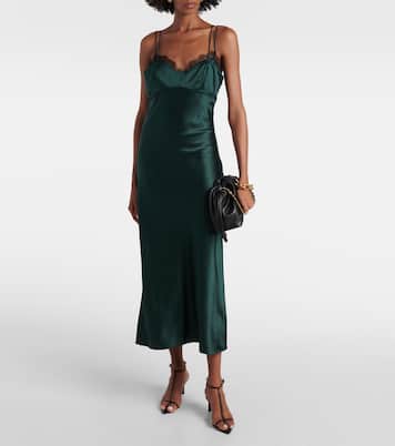 Slipdress Bixie aus Satin | Veronica Beard
