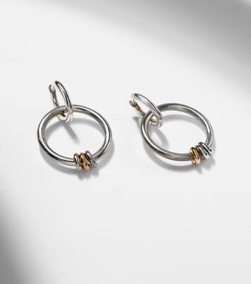 Ohrringe Sirius Versa aus Sterlingsilber mit 18kt Gelbgold | Spinelli Kilcollin