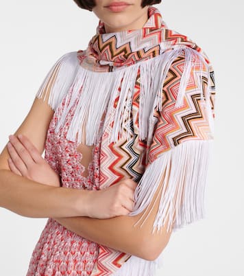 Cotton-blend scarf | Missoni