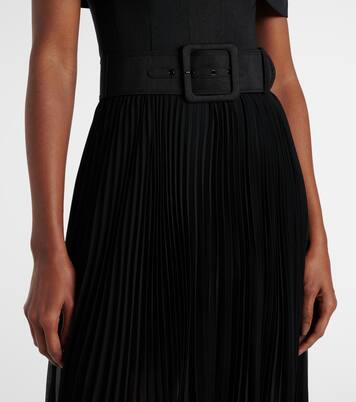 Robe midi Emelie à encolure bardot | Rebecca Vallance