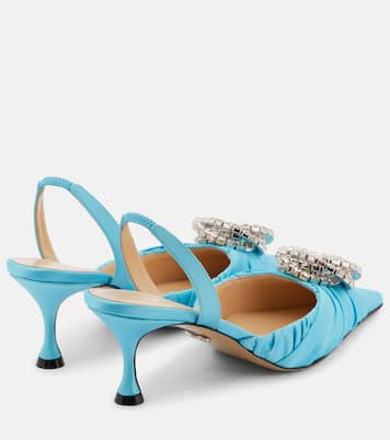 Pumps slingback Galaxy 65 in raso | Mach & Mach