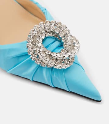 Pumps slingback Galaxy 65 in raso | Mach & Mach